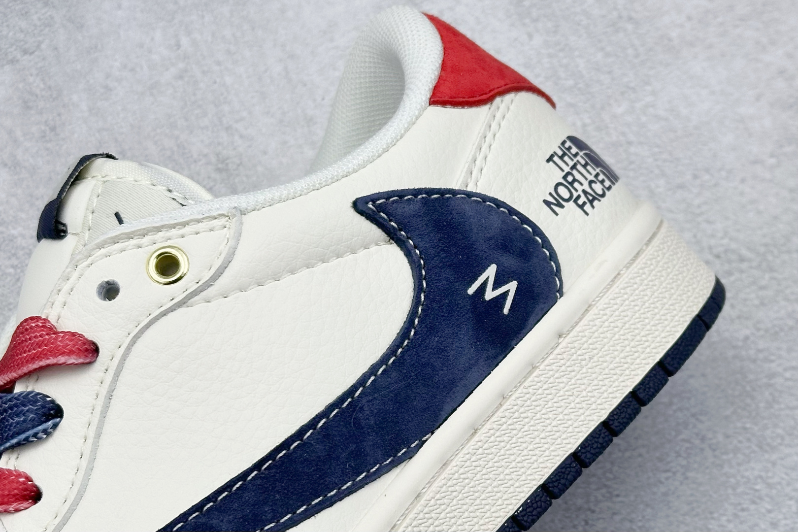 280 XC版 Travis Scott x Fragment Design x Air Jordan 1 Low OG SP AJ1 乔1 北面联名 米蓝小红标 低帮文化休闲板鞋  FC1688-211