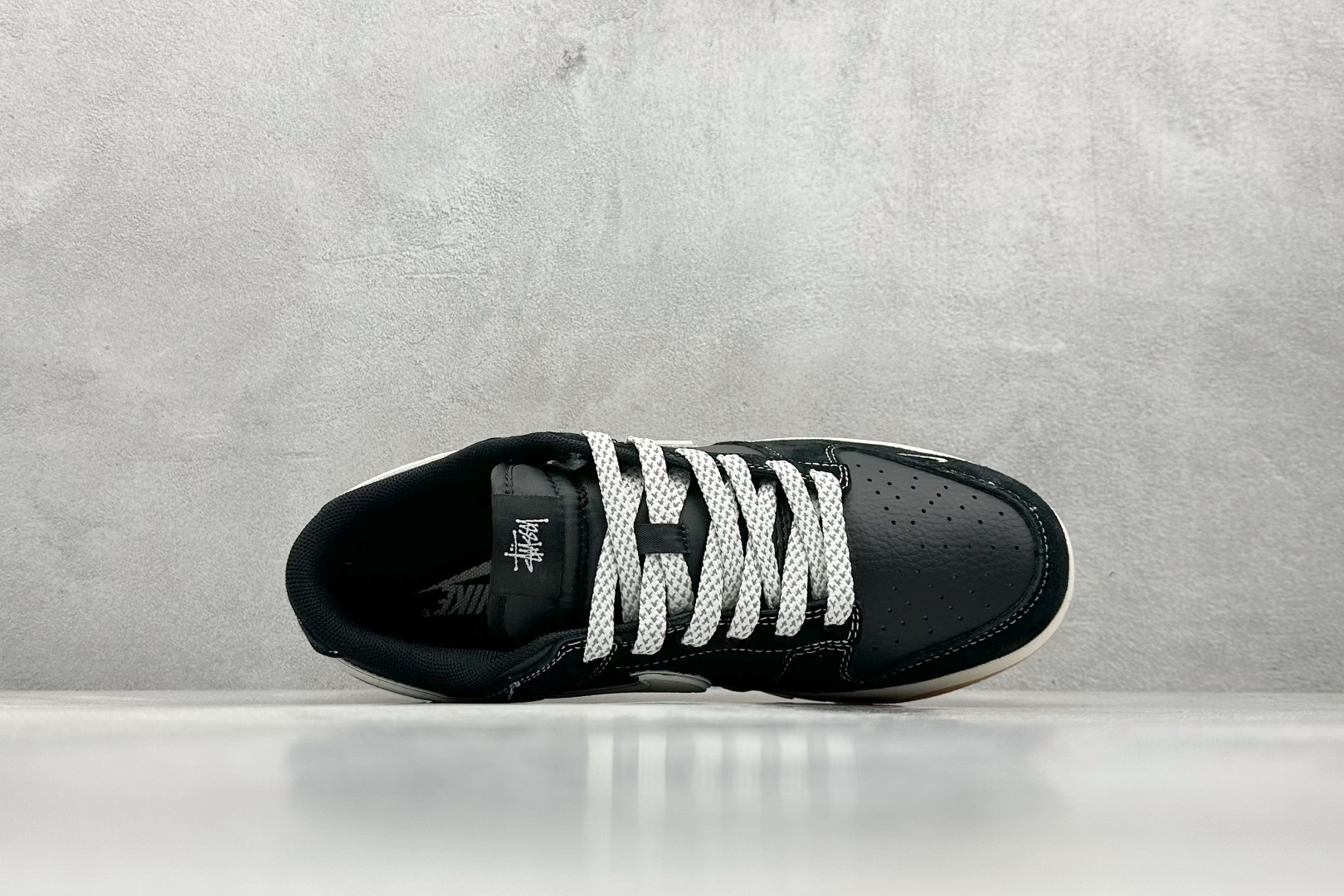 280 XC版 Nk SB Dunk Low 斯图西联名 全黑生胶 周年高端定制 低帮休闲板鞋 XX3168-115