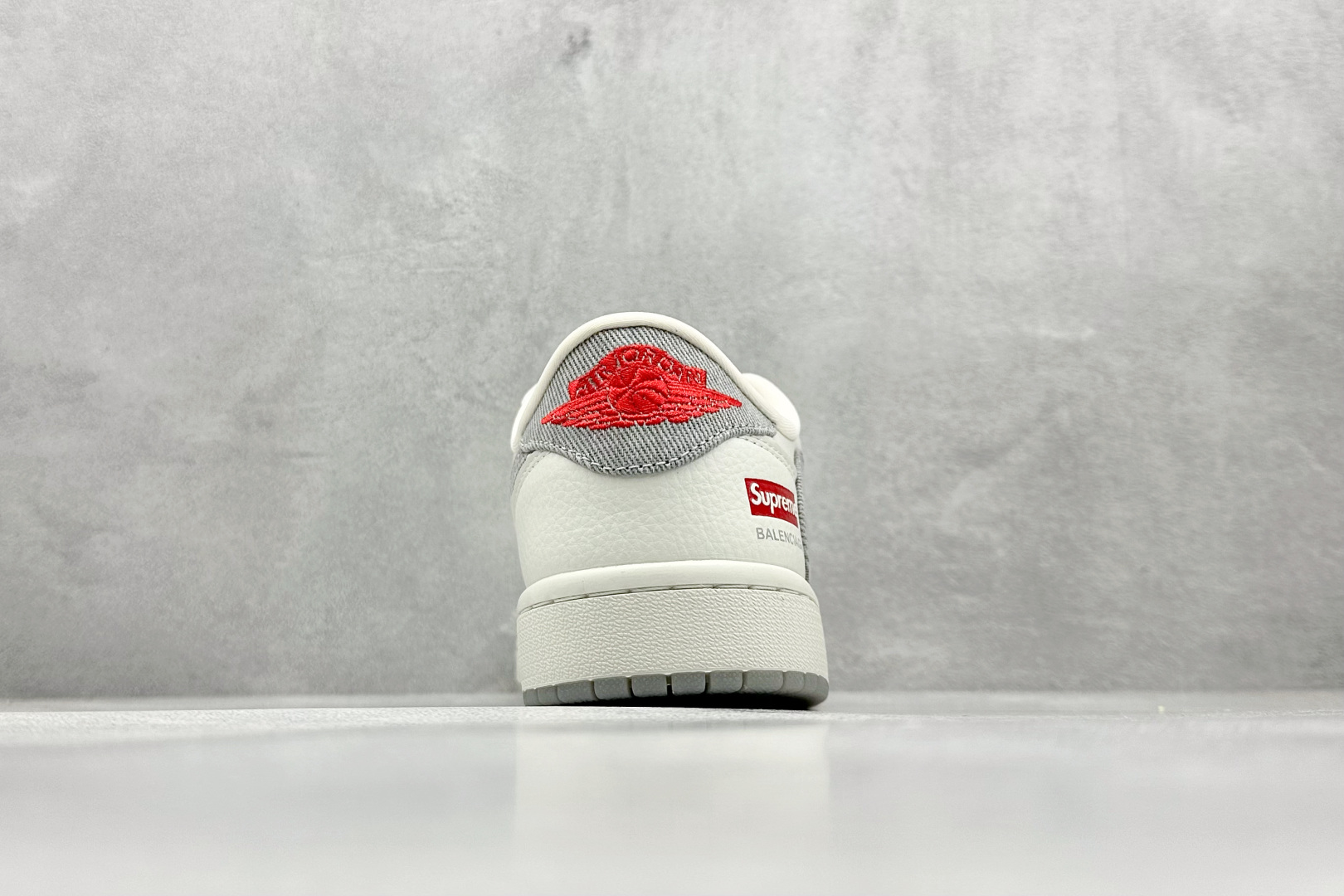 220 XC版 Travis Scott x Fragment Design x Air Jordan 1 Low OG SP AJ1 乔1 Supreme联名-米浅灰牛仔双拼  JH6088-705