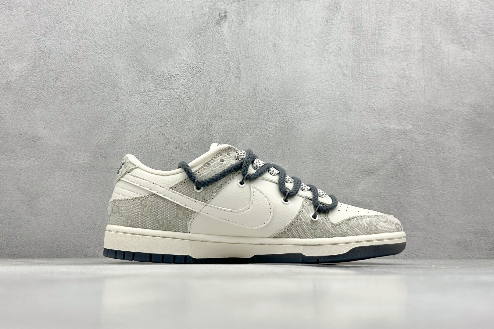 240 XC版 Nk SB Dunk Low 古驰联名-绑带烟灰 低帮休闲板鞋  SJ2068-263