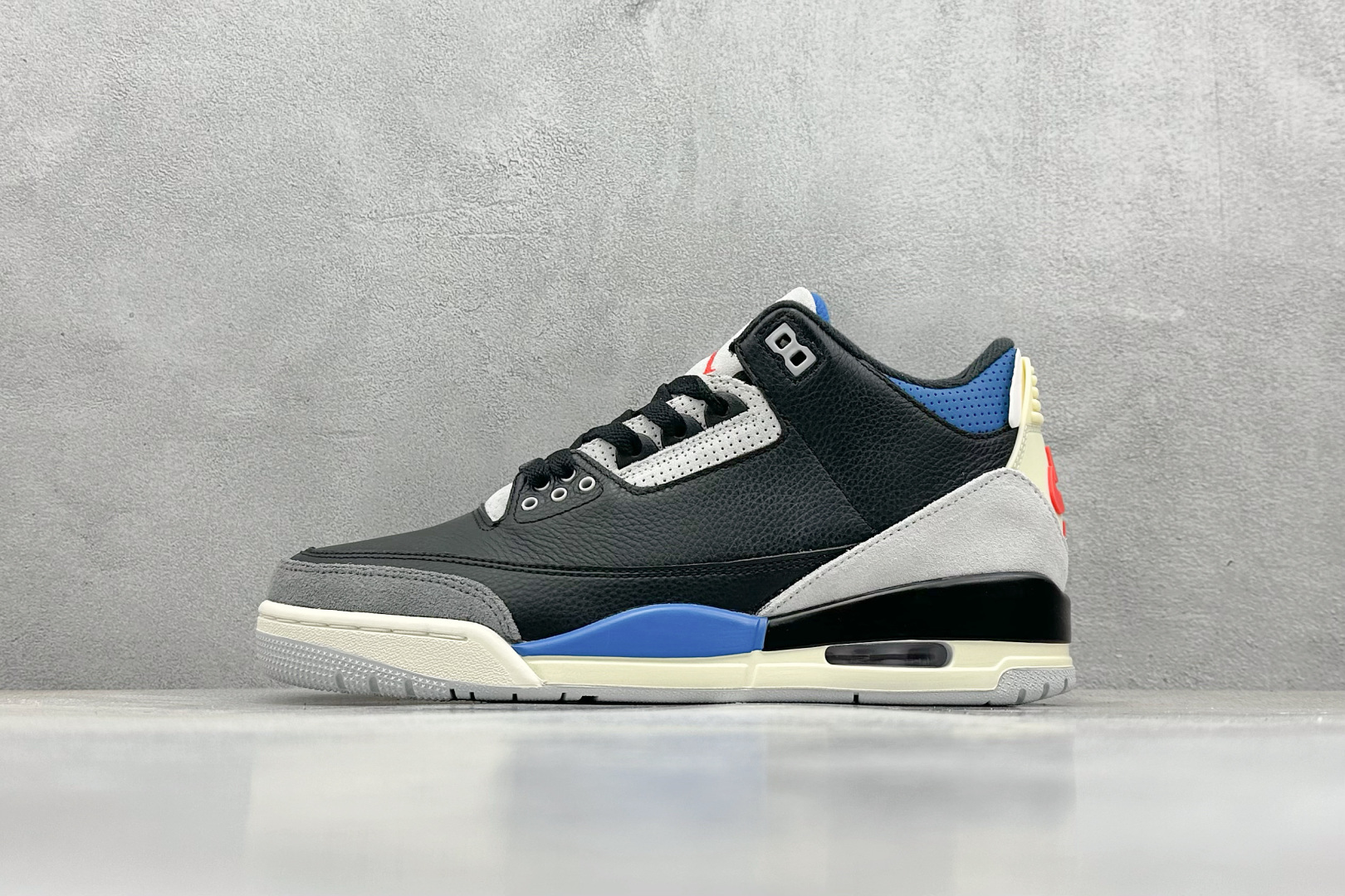 Air Jordan AJ3 Retro 黑藍