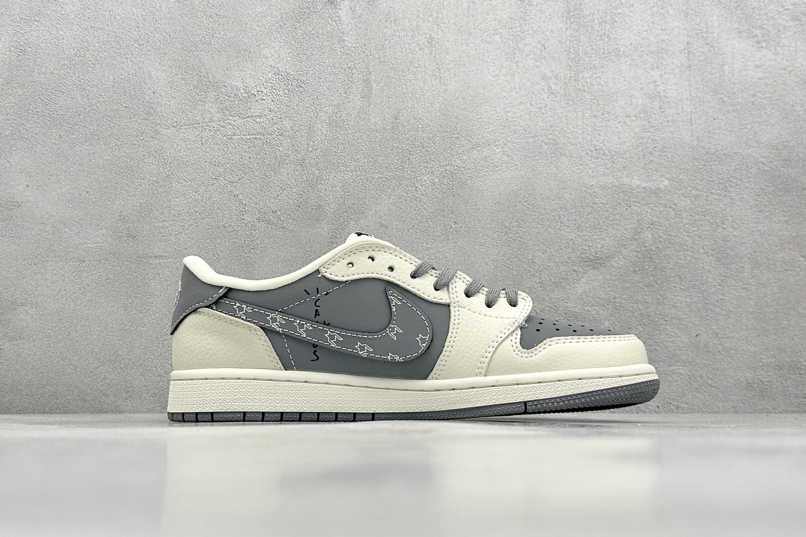 XC版 Fragment x Travis Scott x 北面 Air Jordan 1 Low 三方联名倒钩  XS2024-011