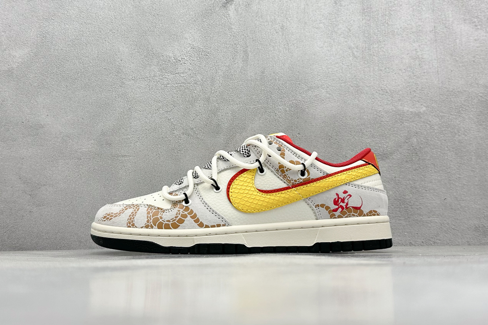 XC版 Nike SB Dunk Low 蛇年限定 解构抽绳鞋带  SJ2068-315