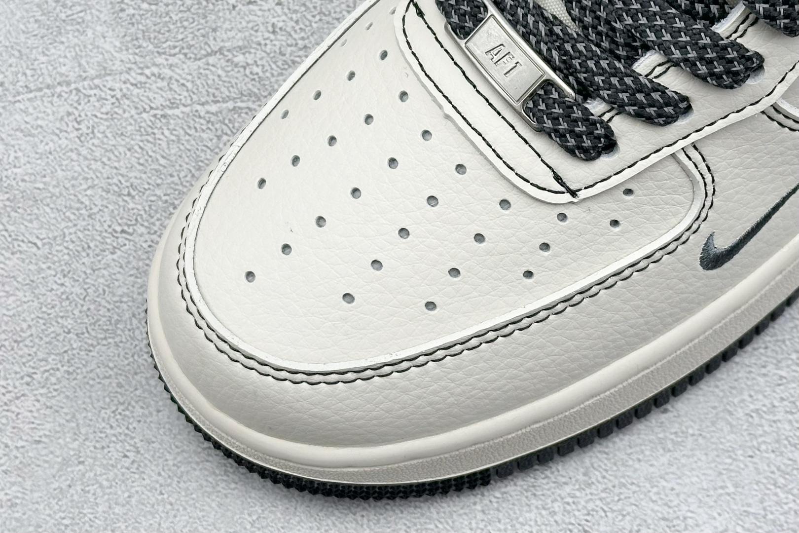 XC版 Nike Air Force 1 Low 07 x Stussy 白灰3M钩  XZ6188-630