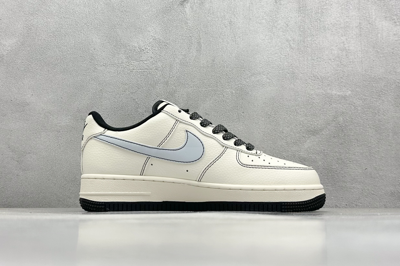 XC版 Nike Air Force 1 Low 07 x Stussy 白灰3M钩  XZ6188-630