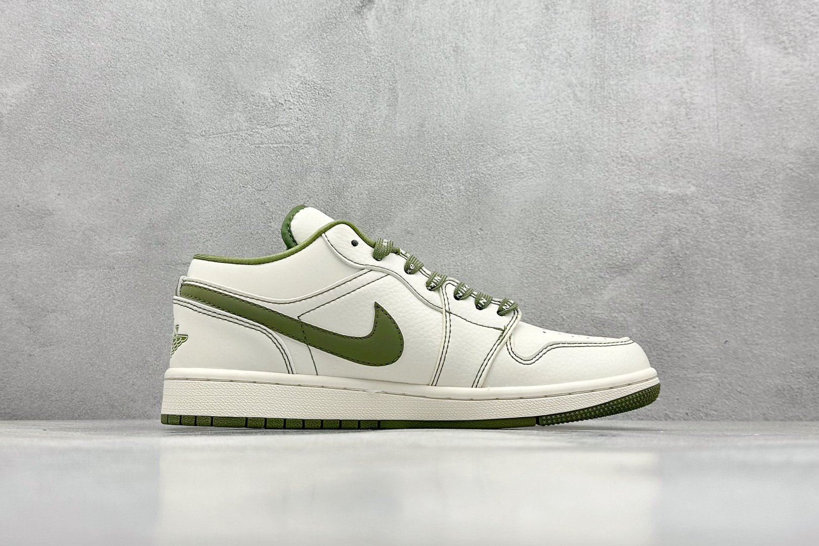 XC版 Air Jordan 1 Retro Low x Fragment Design 闪电藤原浩白绿 CF3688-019