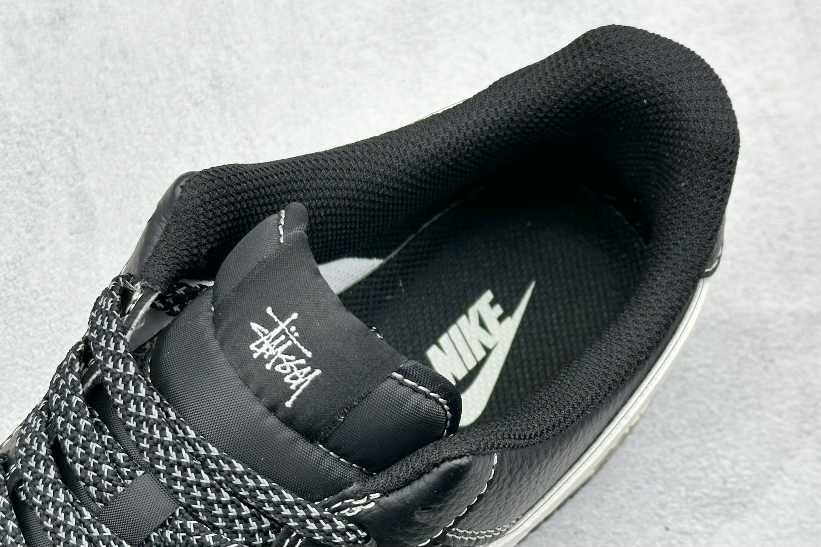 XC版 Nike Air Force 1 Low 07 x Stussy 黑米小钩  XZ6188-311
