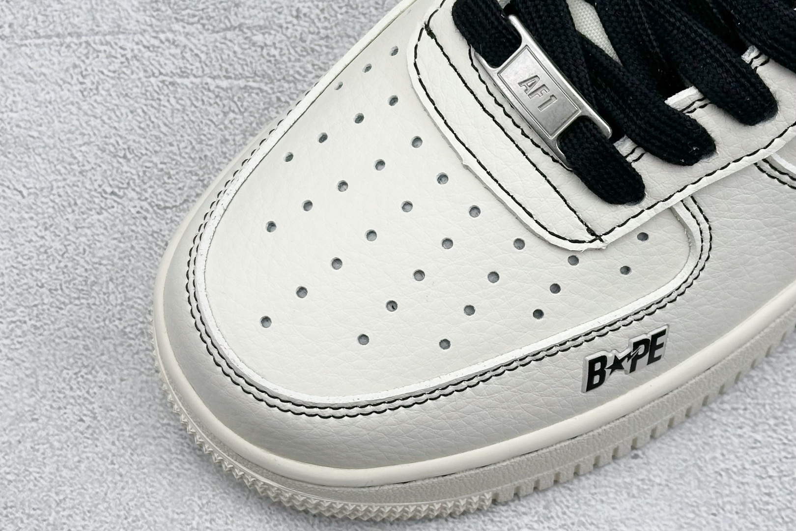 XC版 Nike Air Force 1 Low 07 x BAPE 白黑  XS1958-523