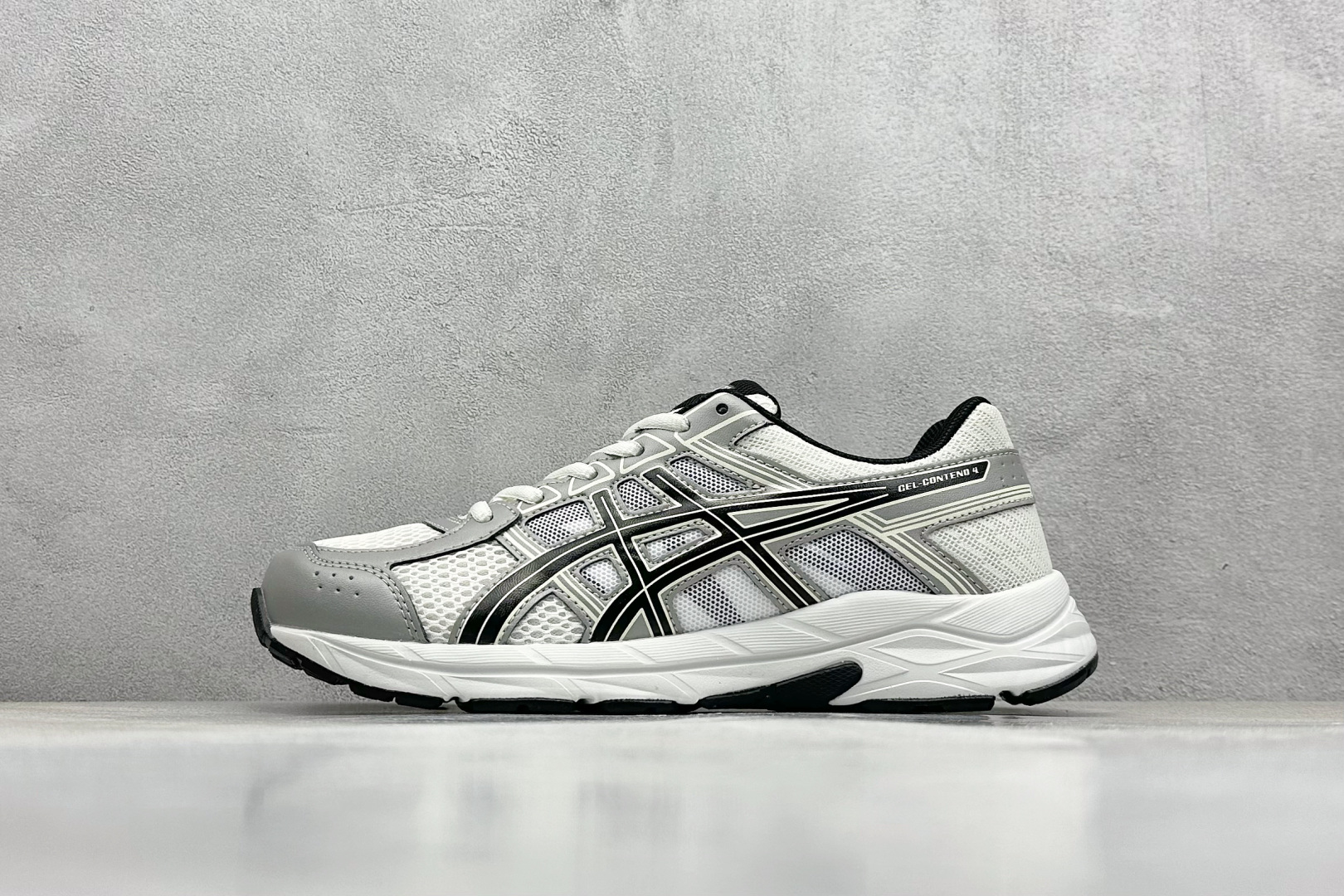  
Asics Gel-Contend 4 抗衡系列4代 夏季低帮透气休闲运动跑步鞋
#透气网眼鞋面配