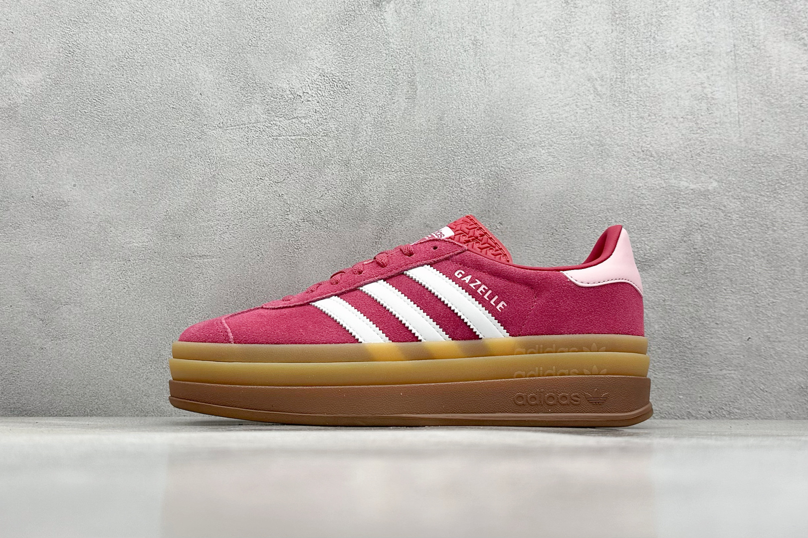  终端放店
CS版 Adidas Originals Gazelle Bold W 三叶草厚底休闲防滑耐