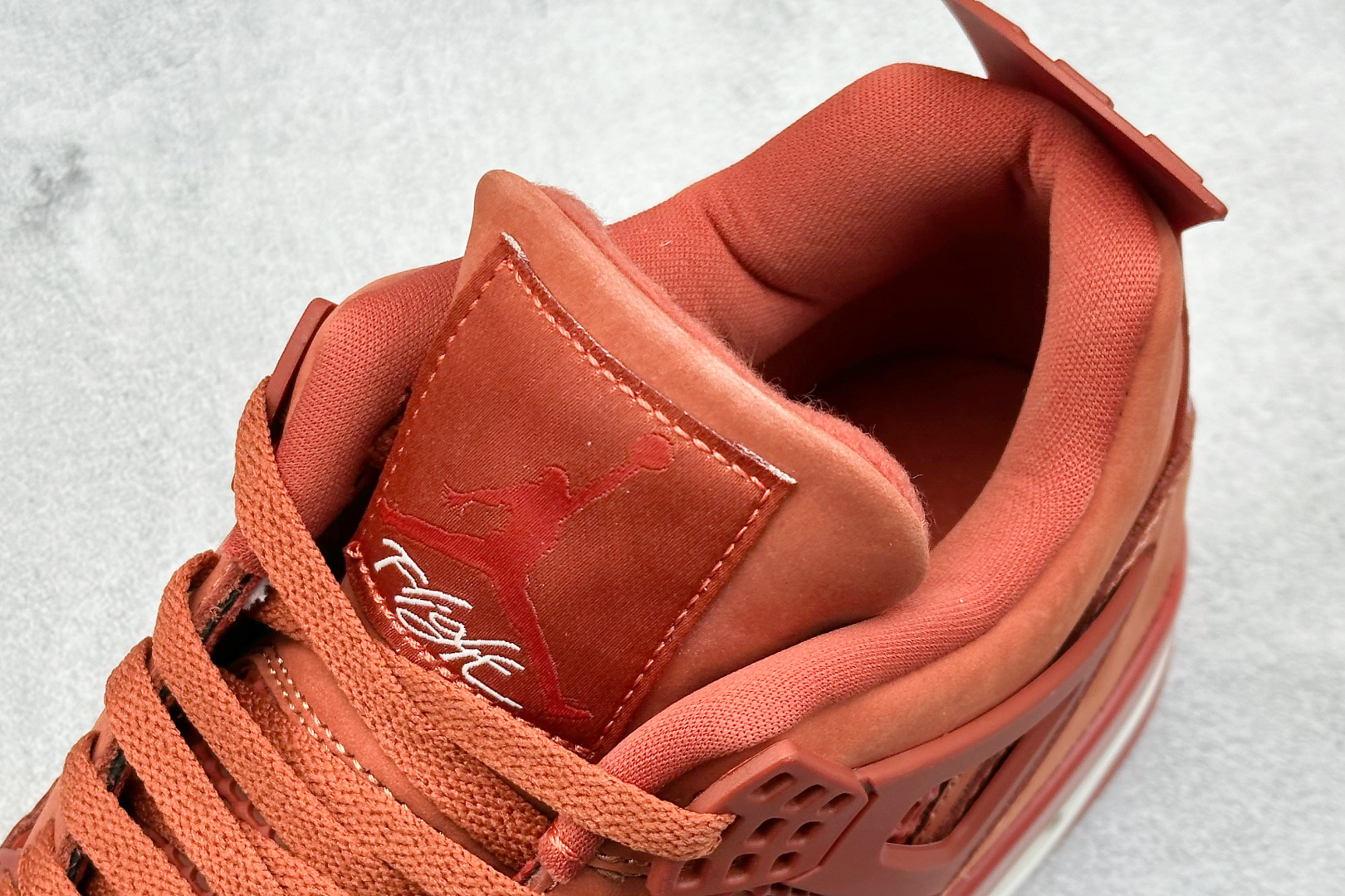 380 I8纯原 Nigel Sylvester x Air Jordan 4 ”Brick By Brick” AJ4 砖红 HF4340-800