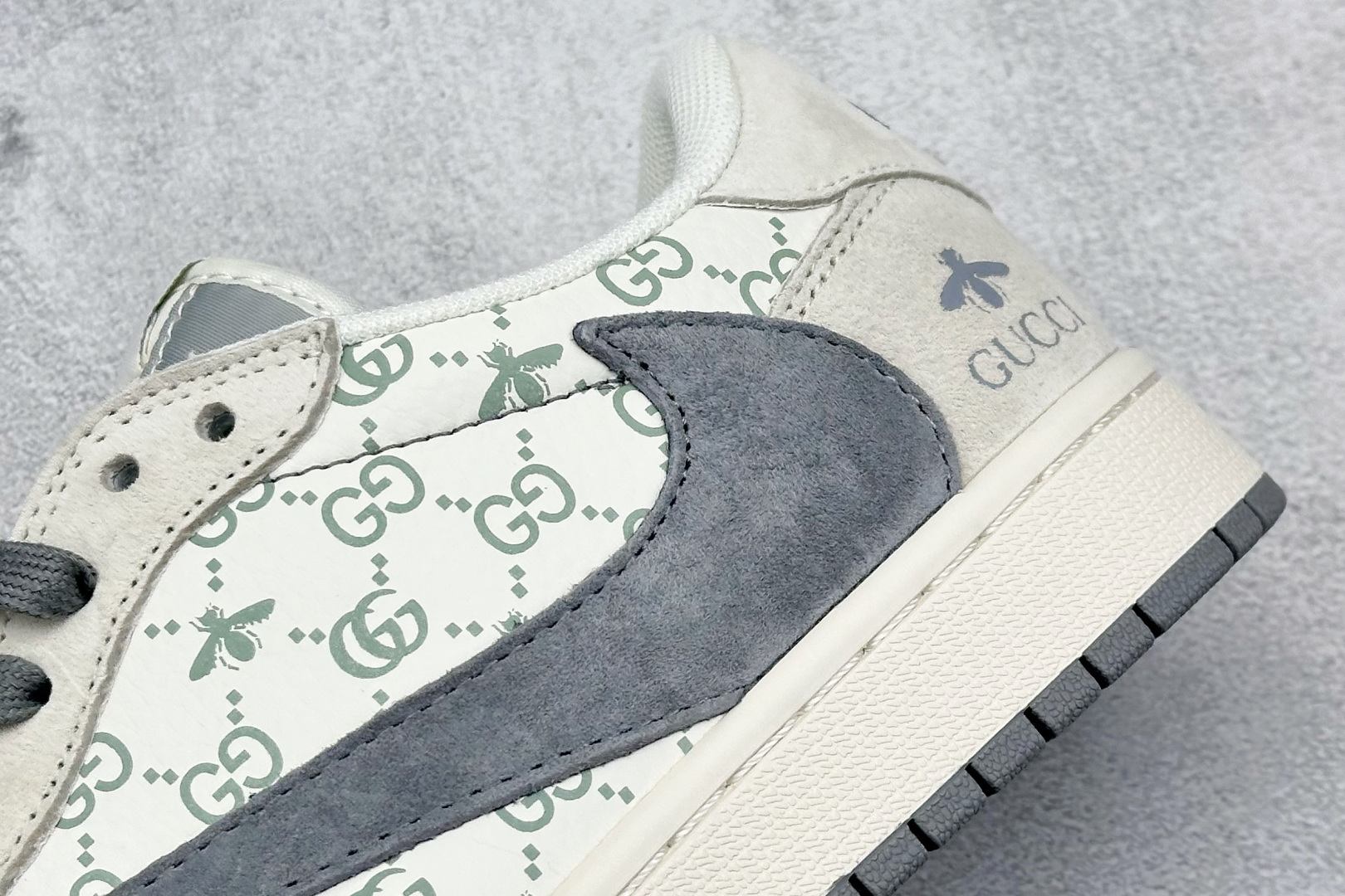 XC版 Travis Scott x Nike Air Jordan 1 Low x GUCCI 三