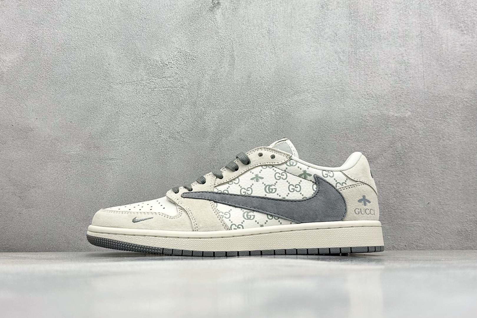 XC版 Travis Scott x Nike Air Jordan 1 Low x GUCCI 三