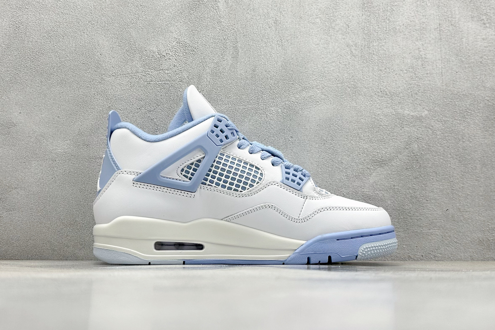 F版 Air Jordan 4 Retro ”Aluminum” 白蓝色 HV0823-100