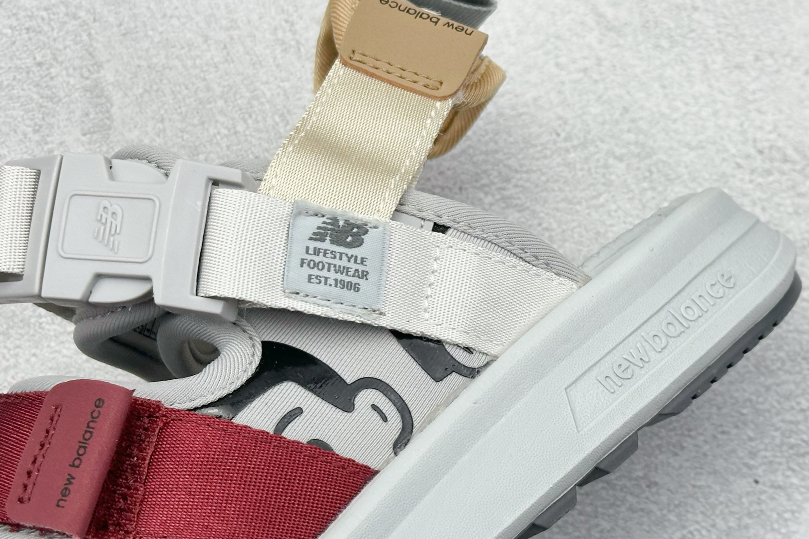  
New Balance x Noritake SDL750系列联名款凉鞋 

货号：SDL7504N