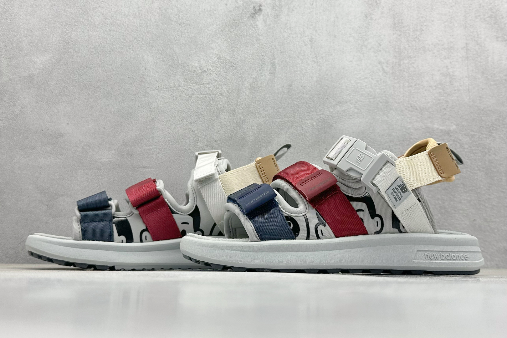  
New Balance x Noritake SDL750系列联名款凉鞋 

货号：SDL7504N