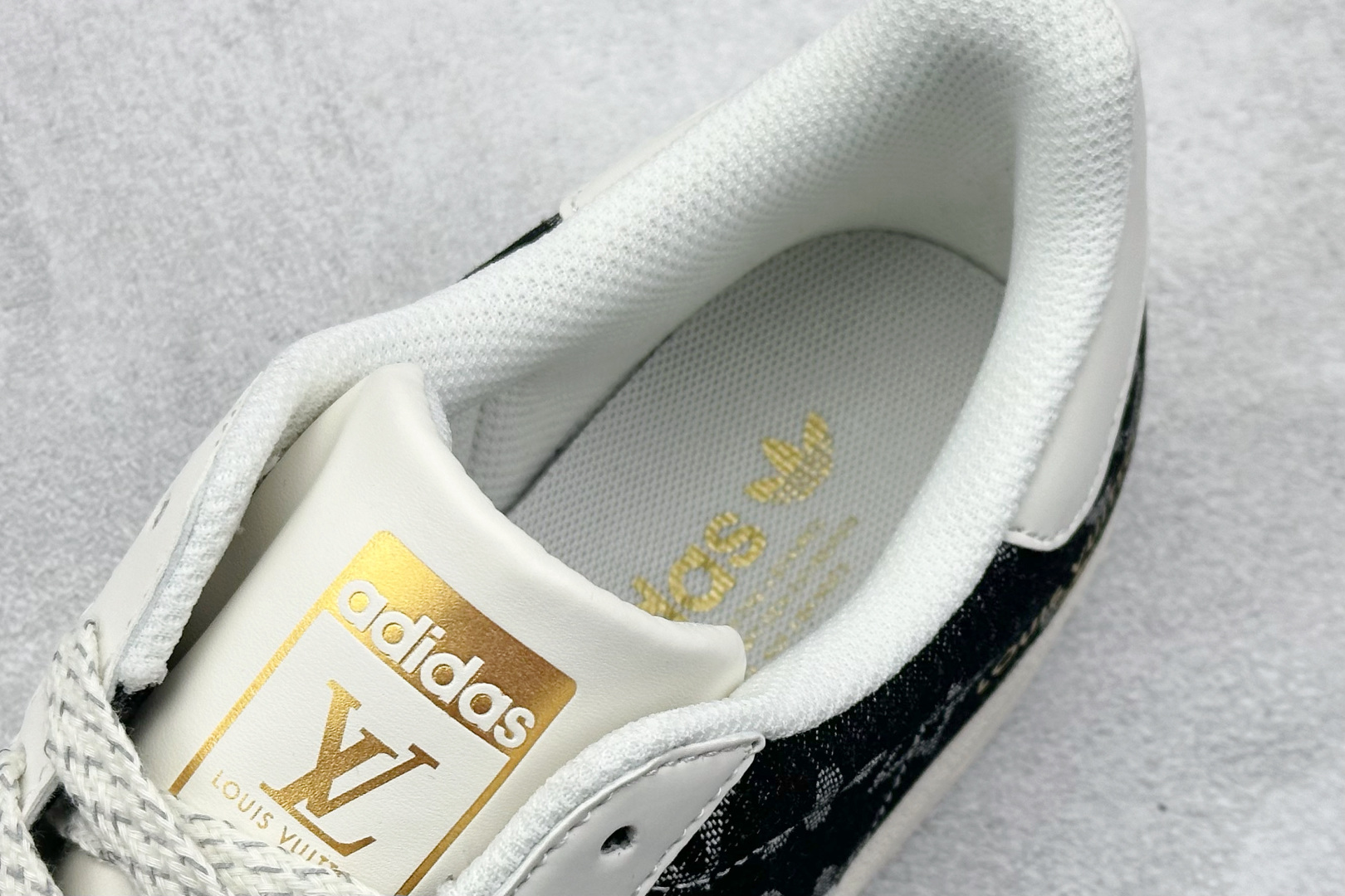 AD Originals Superstar x Louis Vuitton 白黑 SD6808