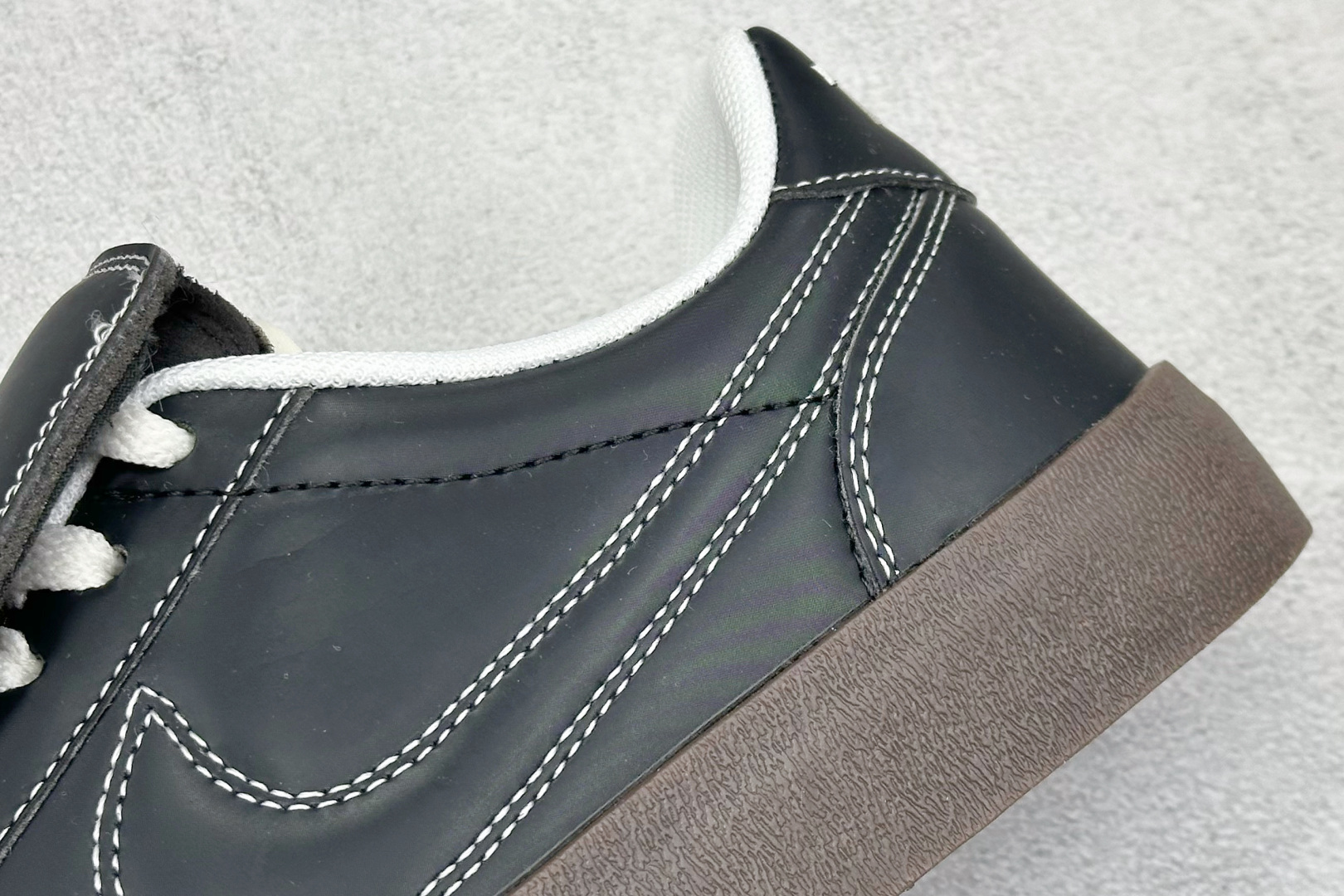  终端放店
FS版 Nk Killshot II Leather 低帮休闲板鞋 
渠道原装订单 采用米白
