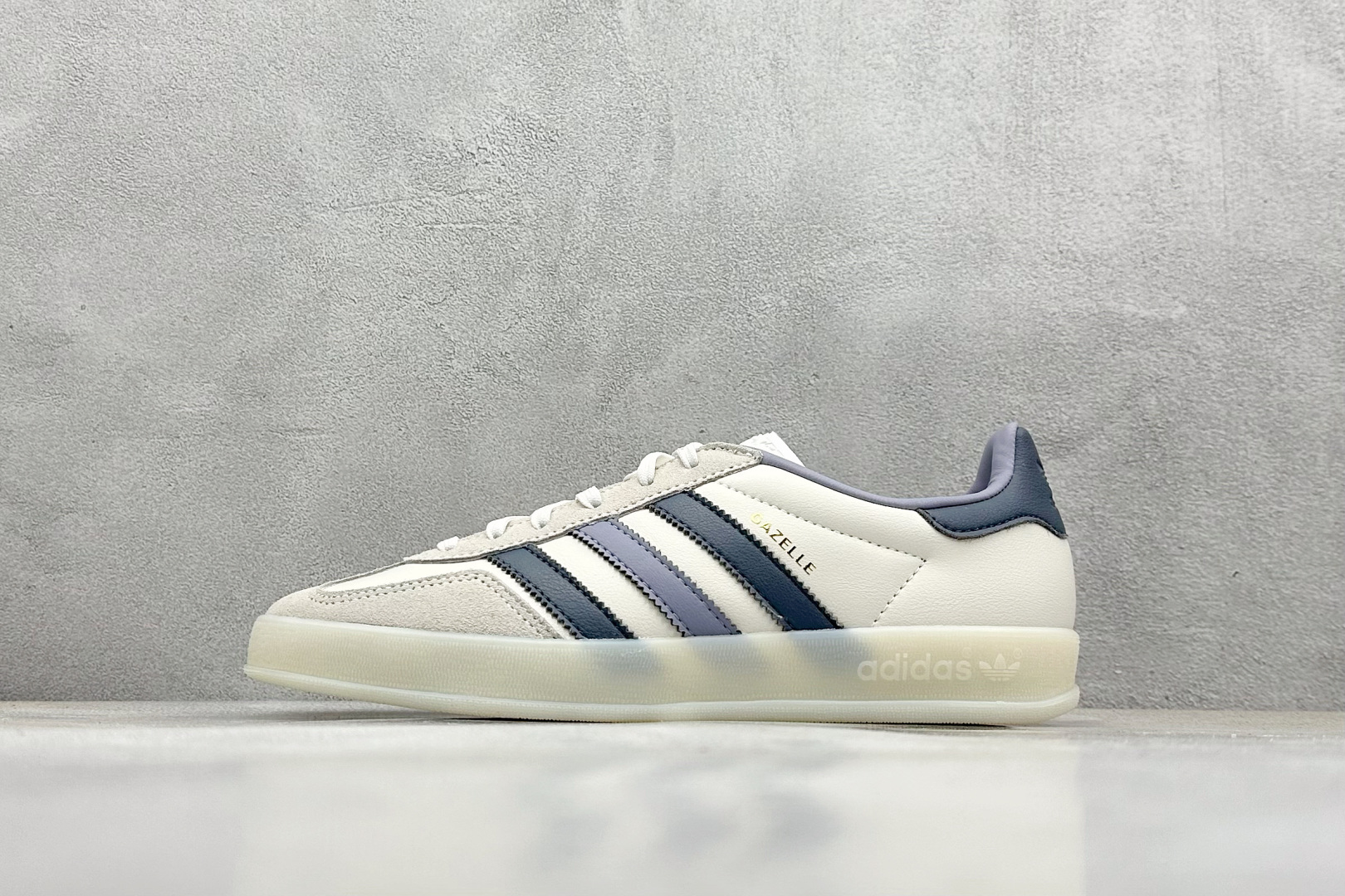  终端放店
XD版 AD Originals Gazelle INdoor 三叶草休闲防滑耐磨低帮板鞋 
