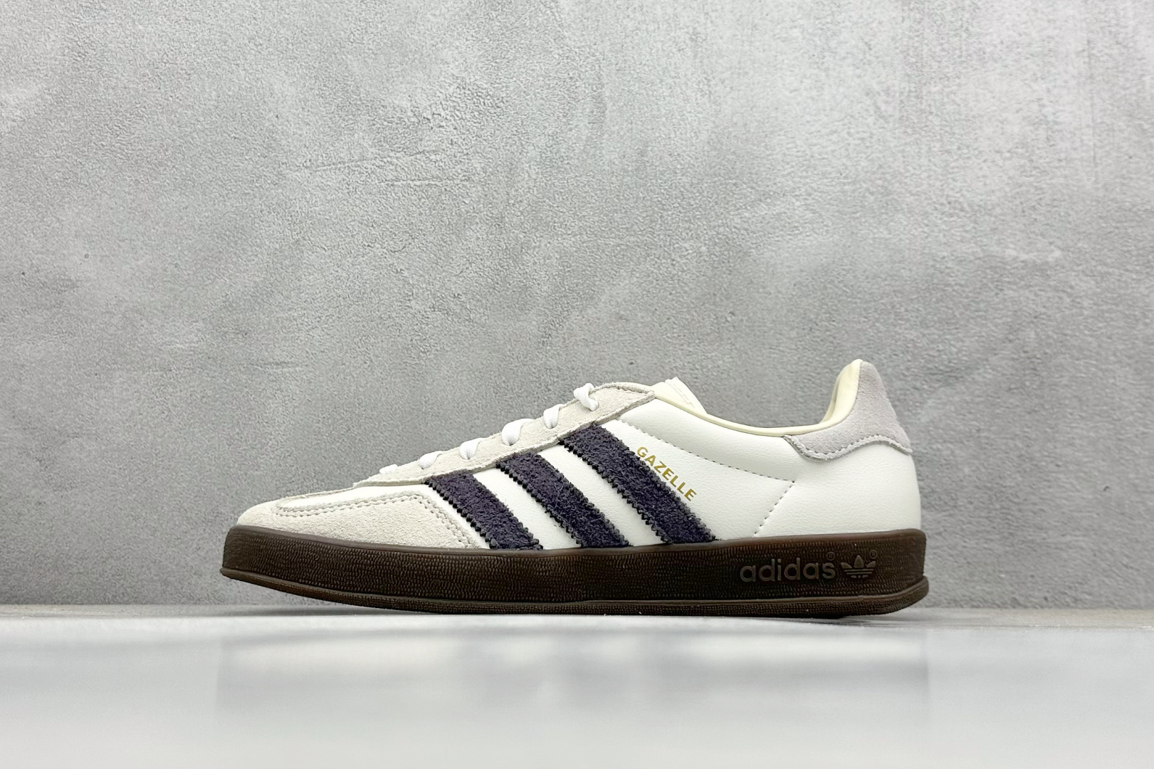  终端放店
XD版 AD Originals Gazelle INdoor 三叶草休闲防滑耐磨低帮板鞋 