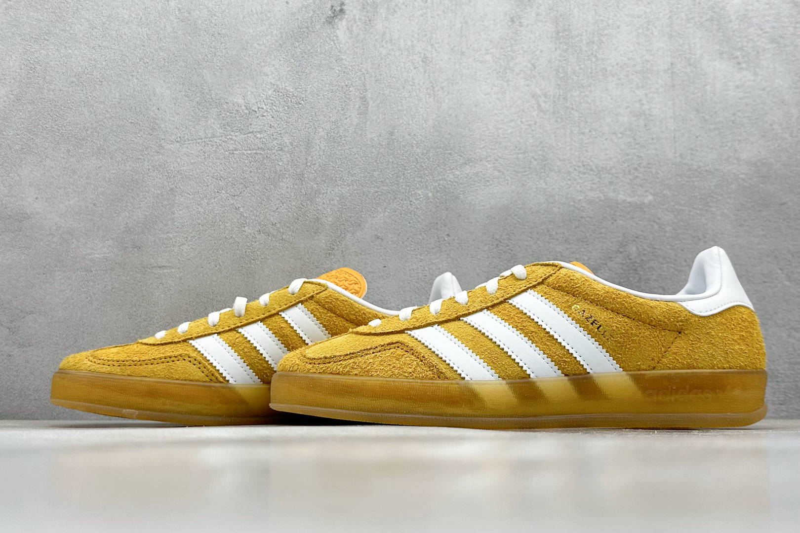  终端放店
XD版 AD Originals Gazelle INdoor 三叶草休闲防滑耐磨低帮板鞋 