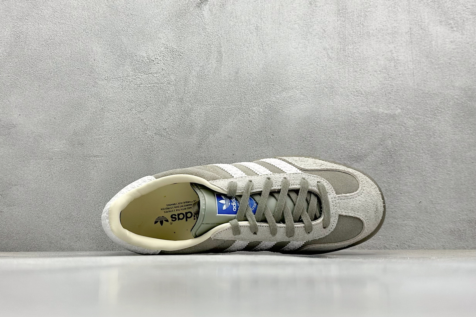  终端放店
XD版 AD Originals Gazelle INdoor 三叶草休闲防滑耐磨低帮板鞋 