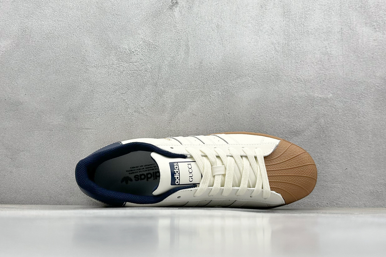 AD Originals Superstar x GUCCI 米白蓝 HD2207