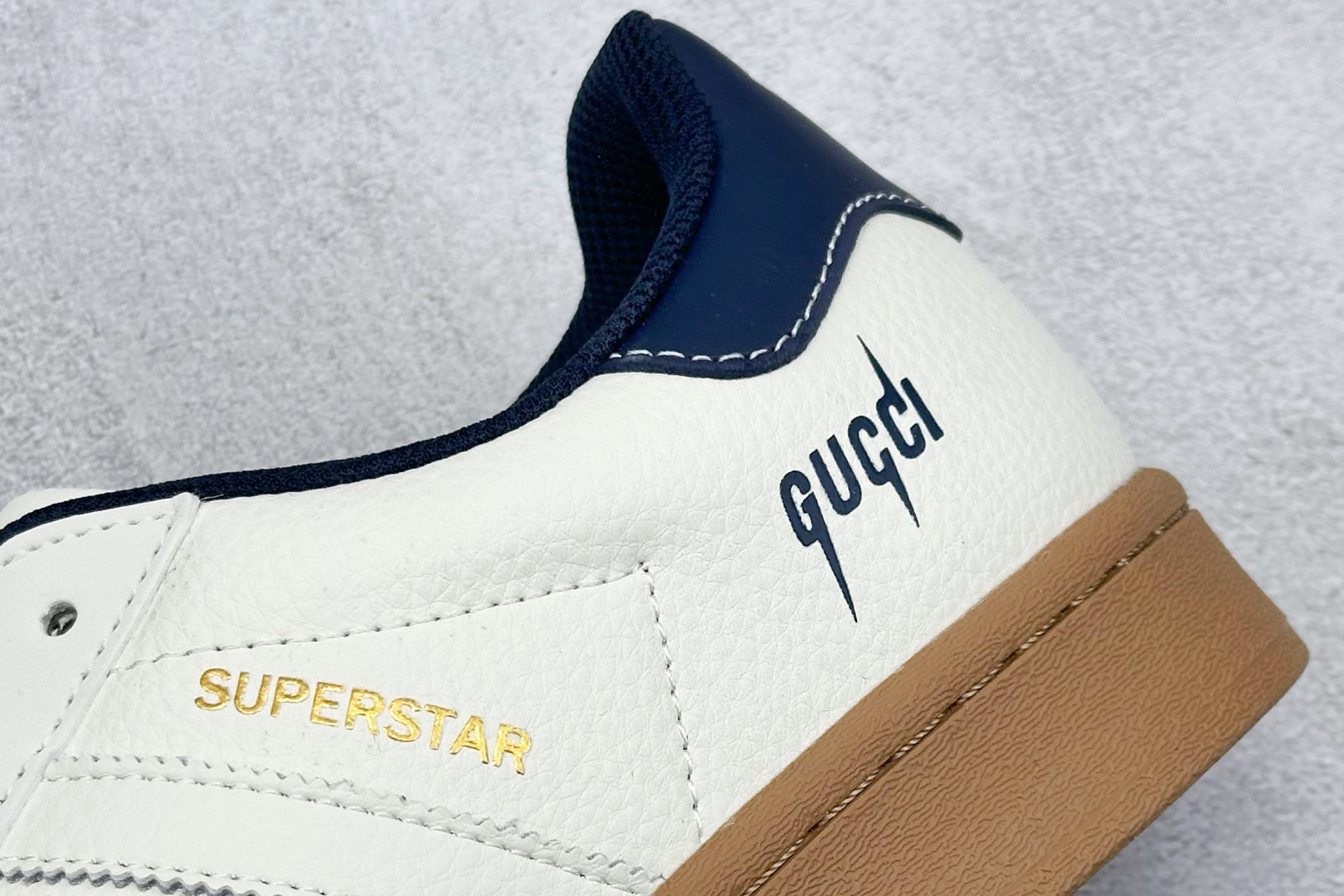 AD Originals Superstar x GUCCI 米白蓝 HD2207