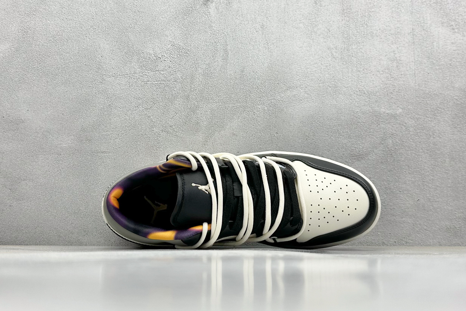  终端放店
FS版 Air Jordan 1 Low AJ1 熊猫恶作剧 说唱主题-大人物 低帮文化休闲