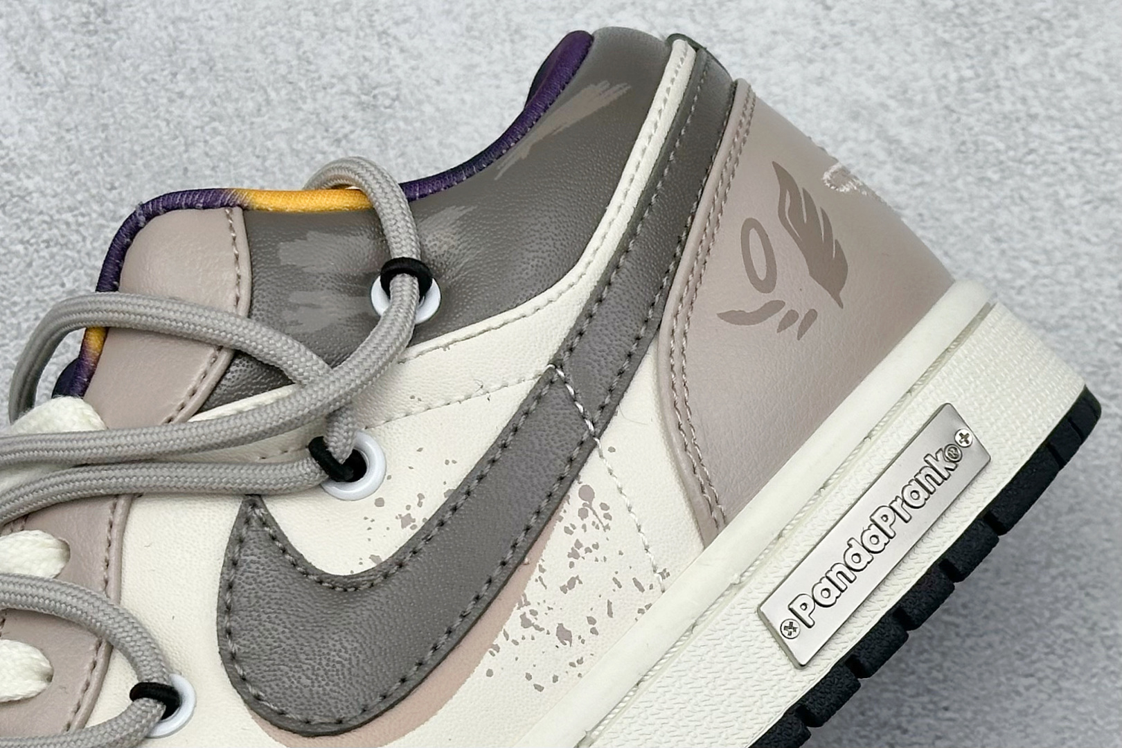  终端放店
FS版 Air Jordan 1 Low AJ1 乔1熊猫恶作剧 街头涂鸦-天使恶魔 低帮篮