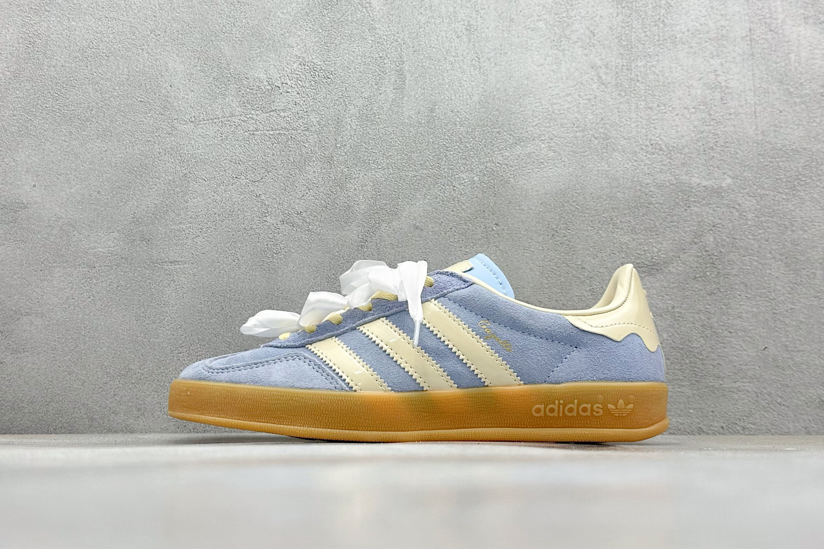  终端放店
XD版 AD Originals Gazelle INdoor 三叶草休闲防滑耐磨低帮板鞋 