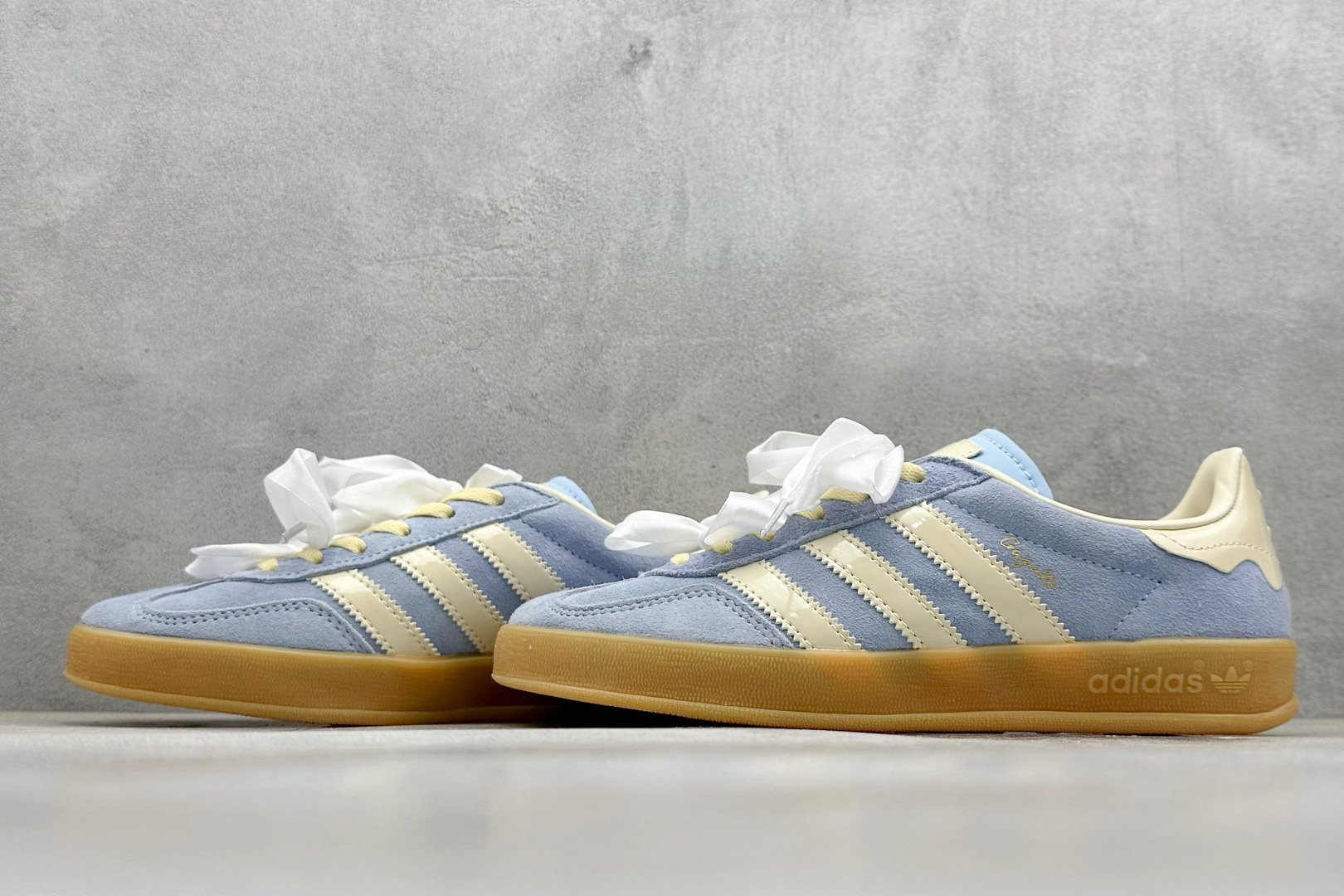  终端放店
XD版 AD Originals Gazelle INdoor 三叶草休闲防滑耐磨低帮板鞋 
