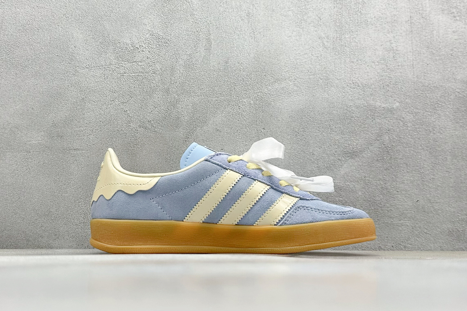  终端放店
XD版 AD Originals Gazelle INdoor 三叶草休闲防滑耐磨低帮板鞋 