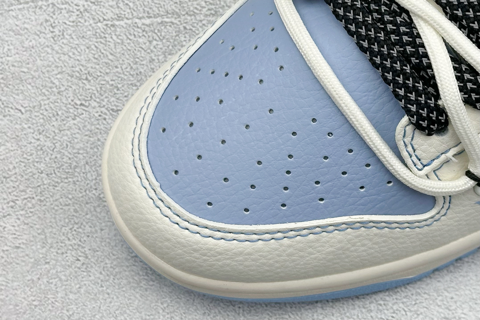 XC版 Nike SB Dunk Low Sup系列 绑带米兰灰勾 周年高端定制 低帮休闲板鞋 FC1688-219