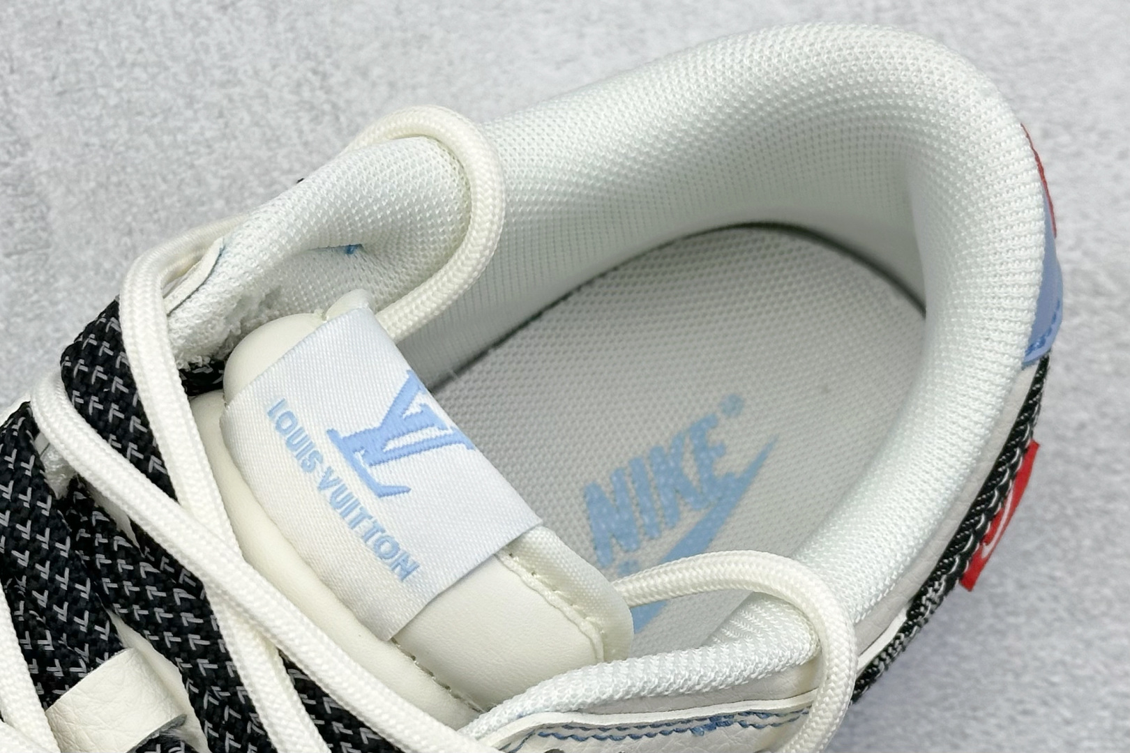 XC版 Nike SB Dunk Low Sup系列 绑带米兰灰勾 周年高端定制 低帮休闲板鞋 FC1688-219
