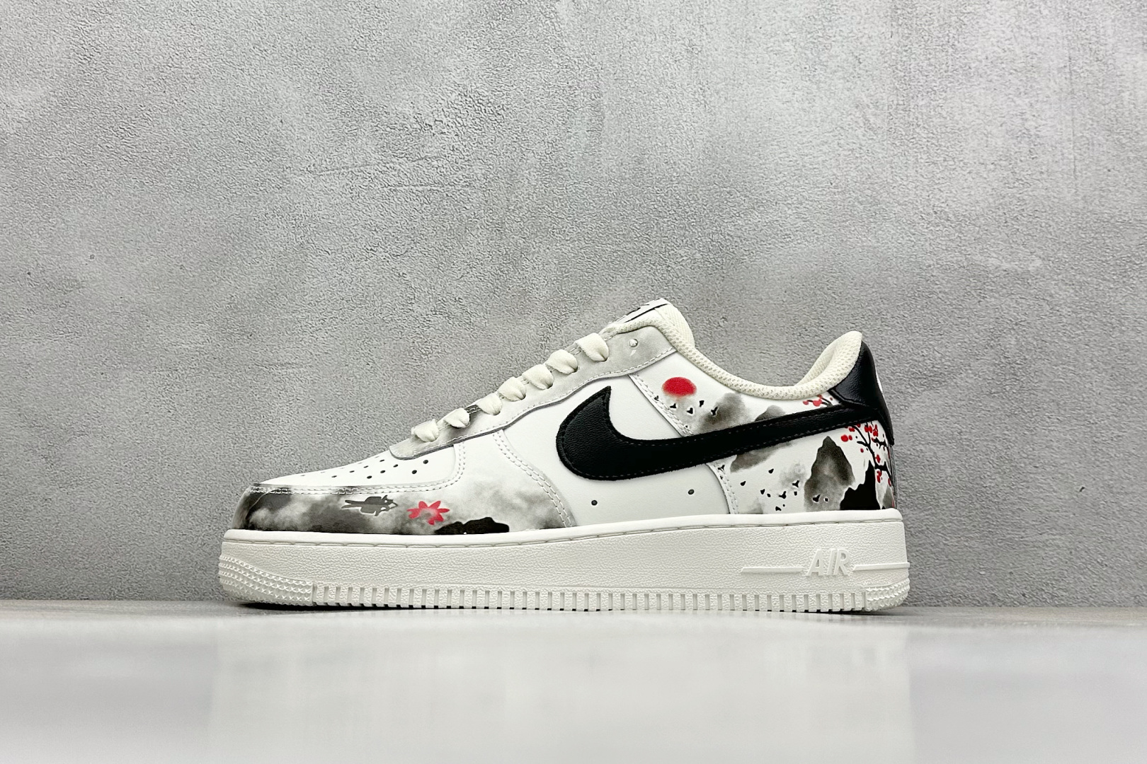  
Nike Air Force 1 Low 07 中国风水墨画原楦头原纸板 打造纯正低帮空军版型专注外