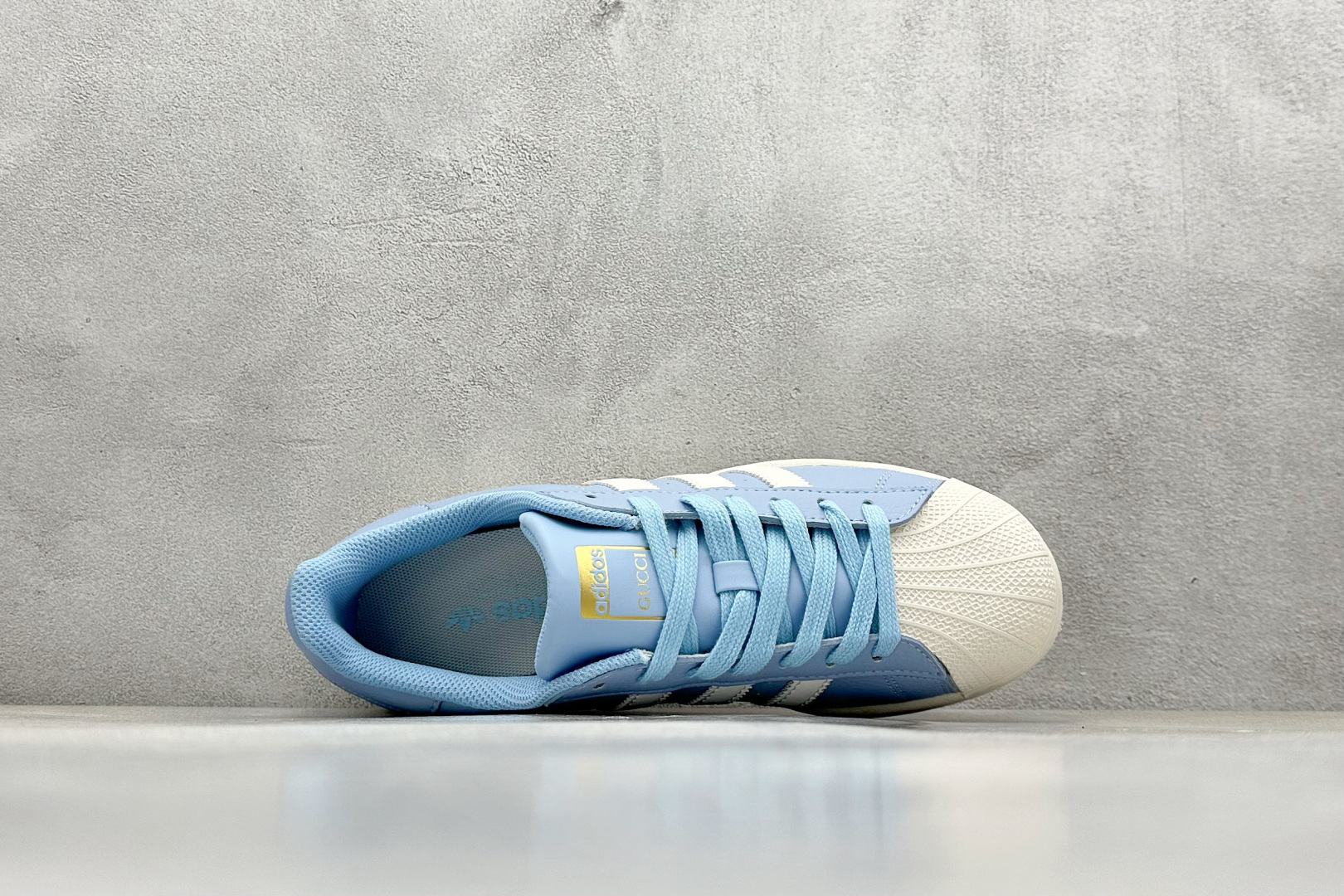 AD Originals Superstar x GUCCI 蓝白 HD2210