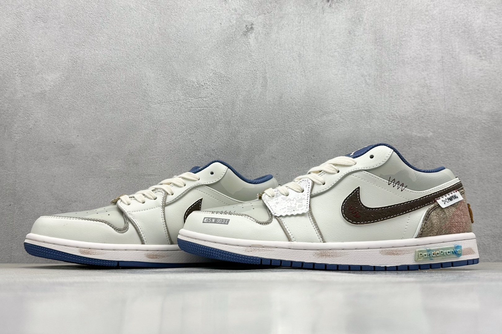  终端放店
FS版 Air Jordan 1 Low AJ1 乔1 熊猫恶作剧-航海时代 踏浪 低帮复古