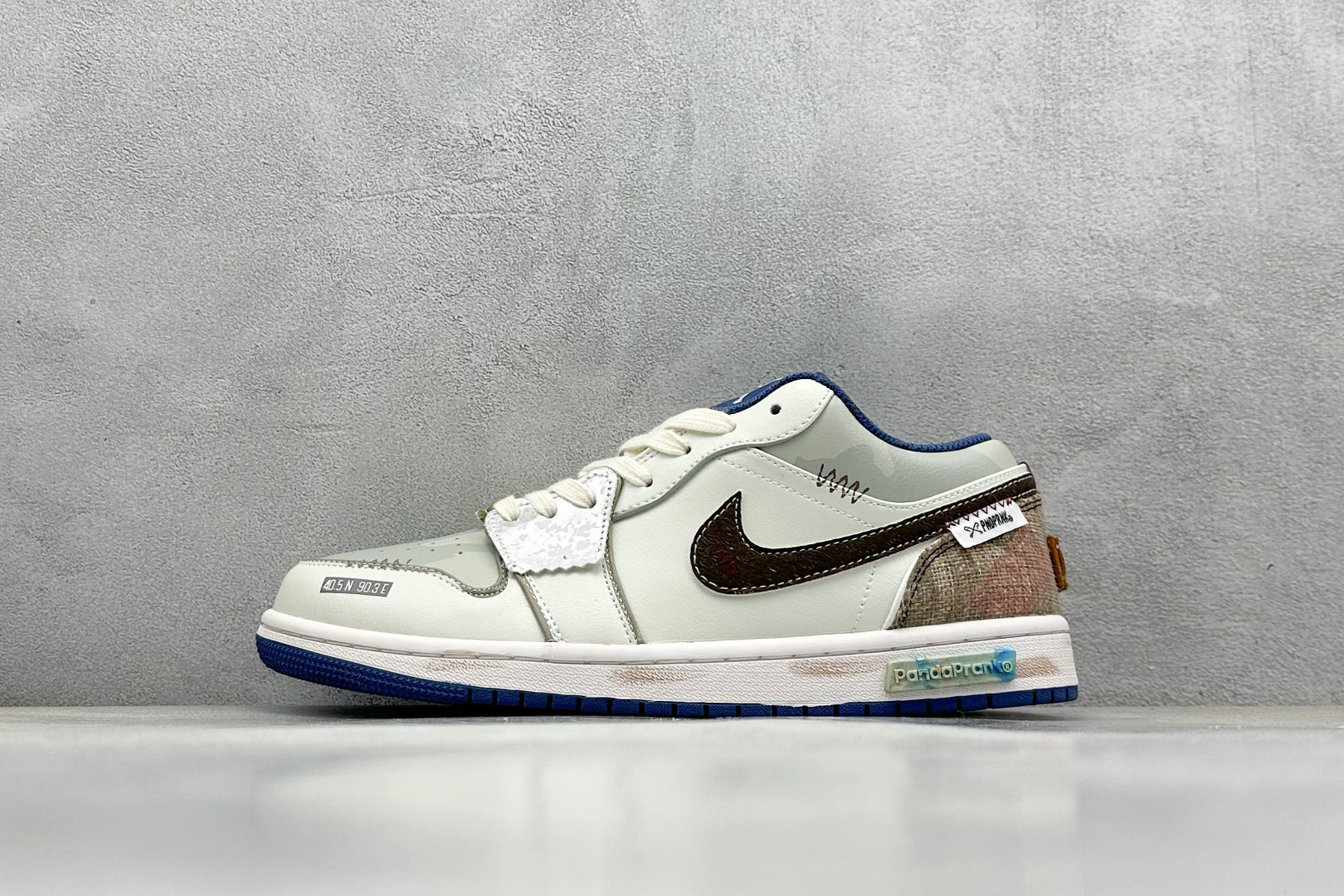  终端放店
FS版 Air Jordan 1 Low AJ1 乔1 熊猫恶作剧-航海时代 踏浪 低帮复古