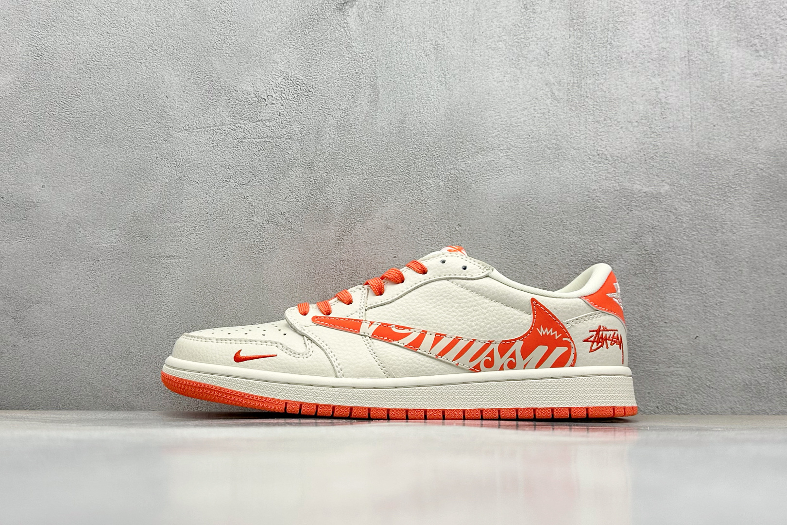 XC版 Travis Scott x Nike Air Jordan 1 Low x Stussy