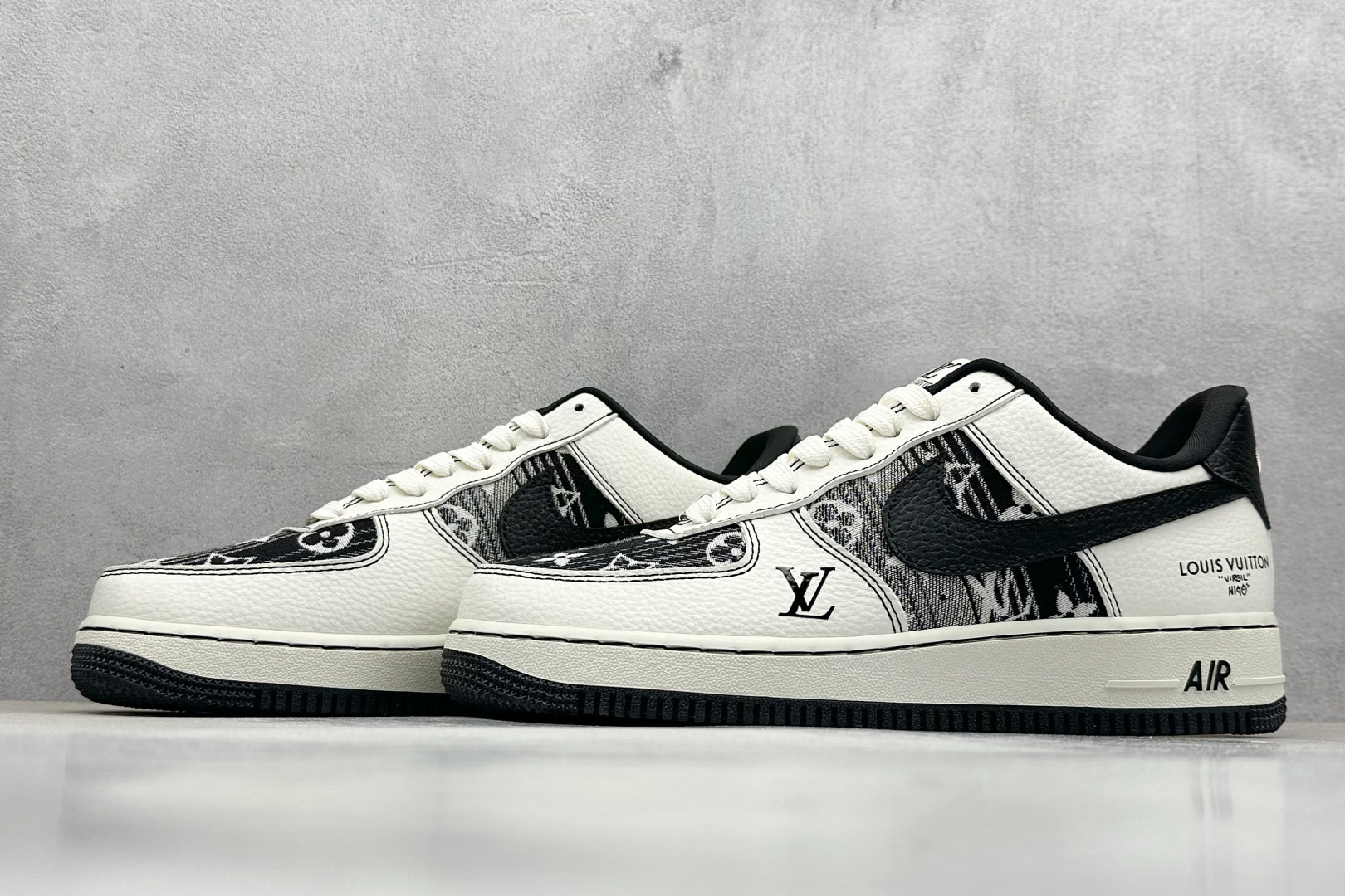  
SC版 Nike Air Force 1 Low 07 x Louis Vuitton 白黑
原楦头