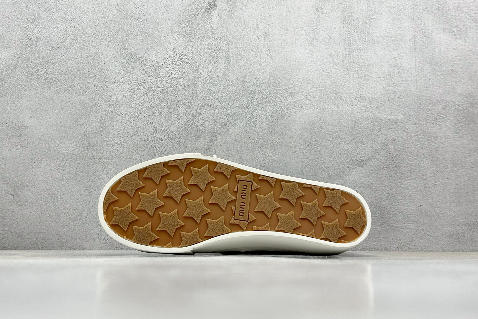 MiuMiu 缪缪 最新款 水洗 丹宁 牛仔布 帆布鞋 厚底 休闲 运动鞋