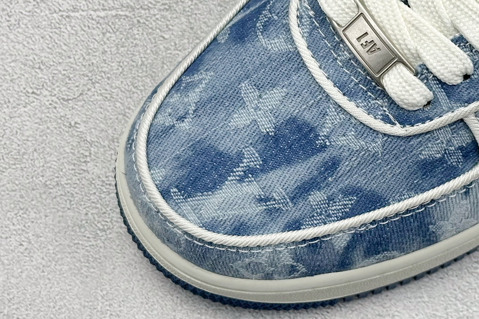  
SC版 Nike Air Force 1 Low 07 x Louis Vuitton 白蓝牛仔布
