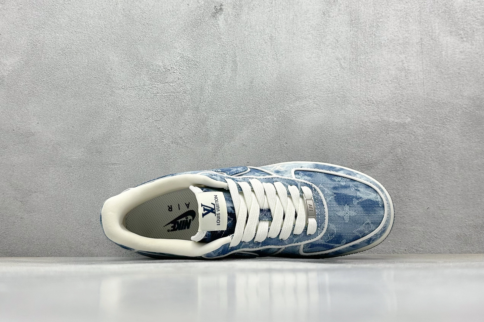  
SC版 Nike Air Force 1 Low 07 x Louis Vuitton 白蓝牛仔布
