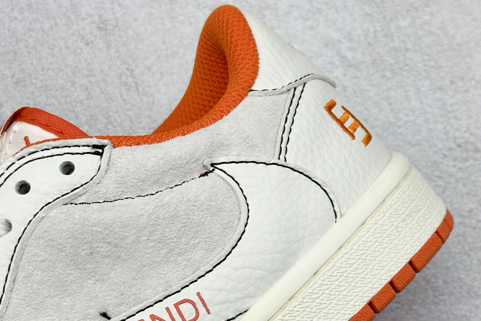 280 SC版 Air Jordan 1 Low AJ1 乔1 芬迪联名 低帮文化休闲板鞋 XZ5749-002