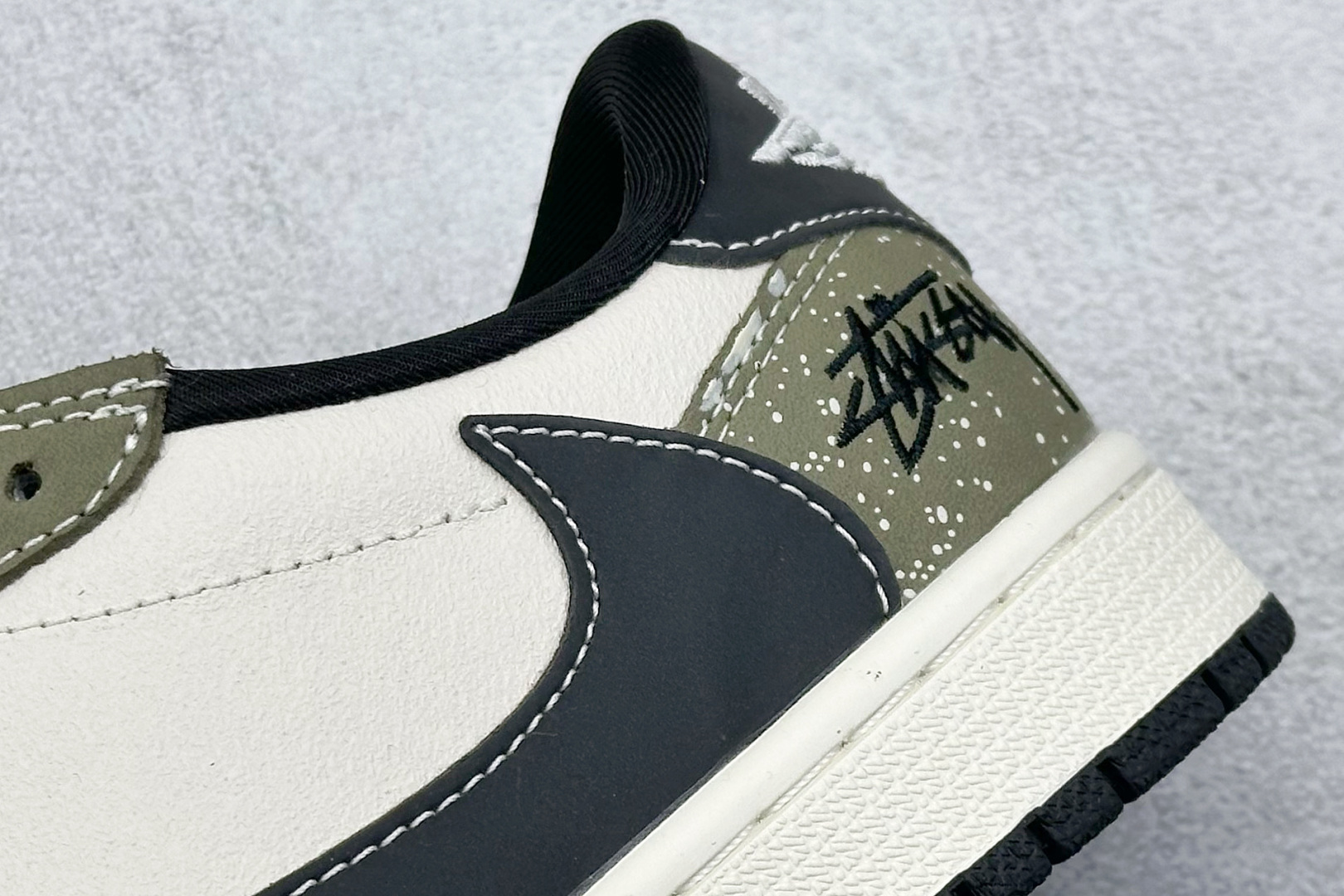 280 Travis Scott x Fragment Design x Air Jordan 1 Low OG SP AJ1 斯图西联名 深豆绿 低帮文化休闲板鞋 LD2025-018