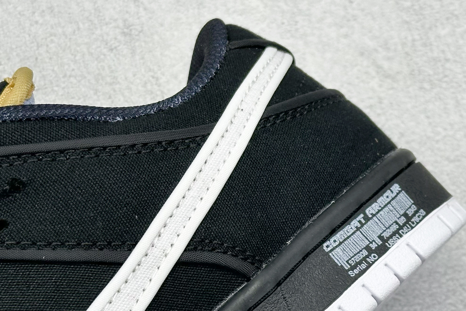 220 NIKE SB Dunk Low 黑白帆布 FN5880-001