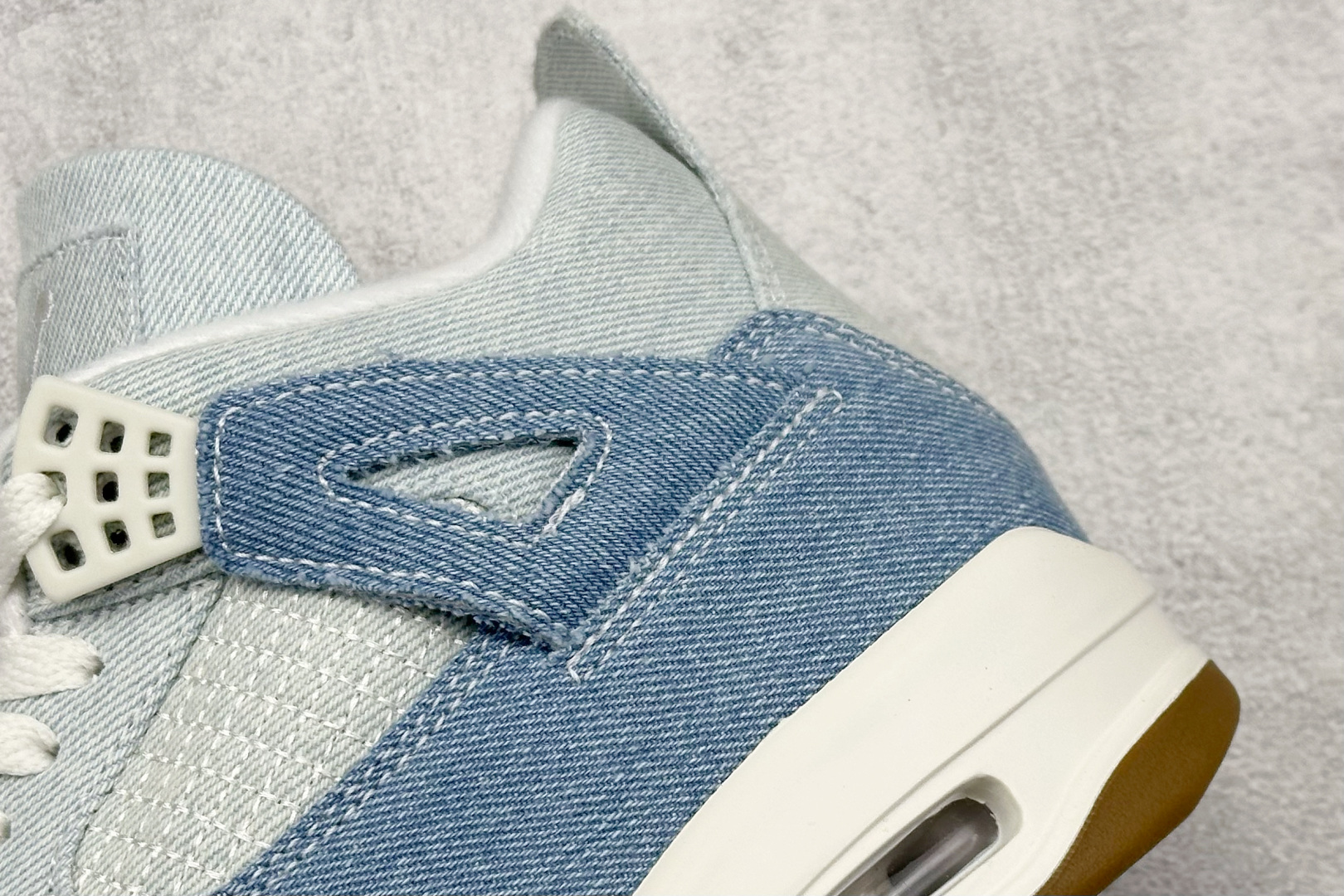 F版 Air Jordan 4 Denim ”Worn Blue” AJ4 乔4水洗丹宁 IB6716-100