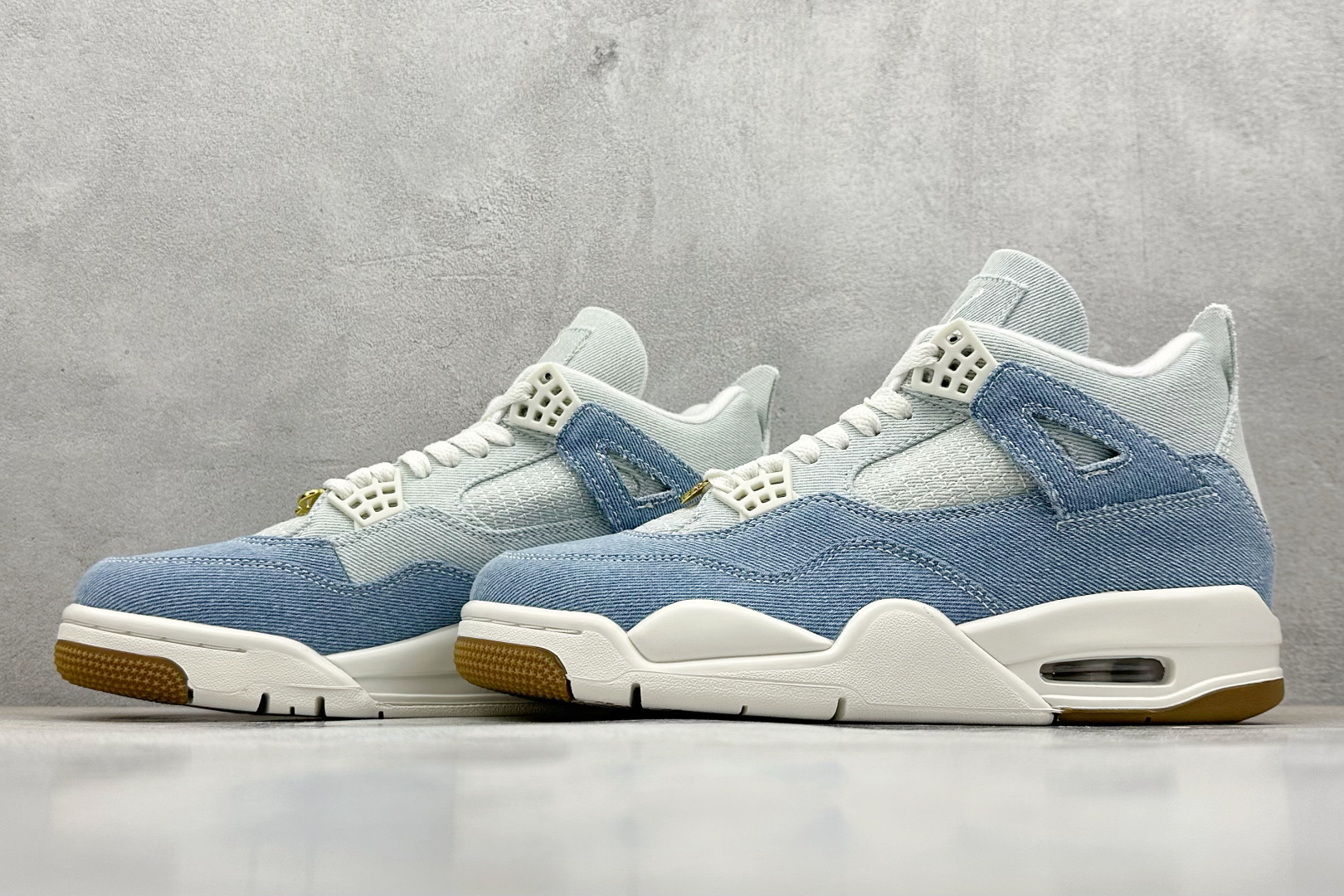 F版 Air Jordan 4 Denim ”Worn Blue” AJ4 乔4水洗丹宁 IB6716-100