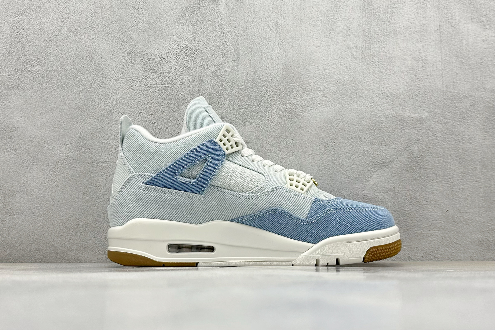F版 Air Jordan 4 Denim ”Worn Blue” AJ4 乔4水洗丹宁 IB6716-100